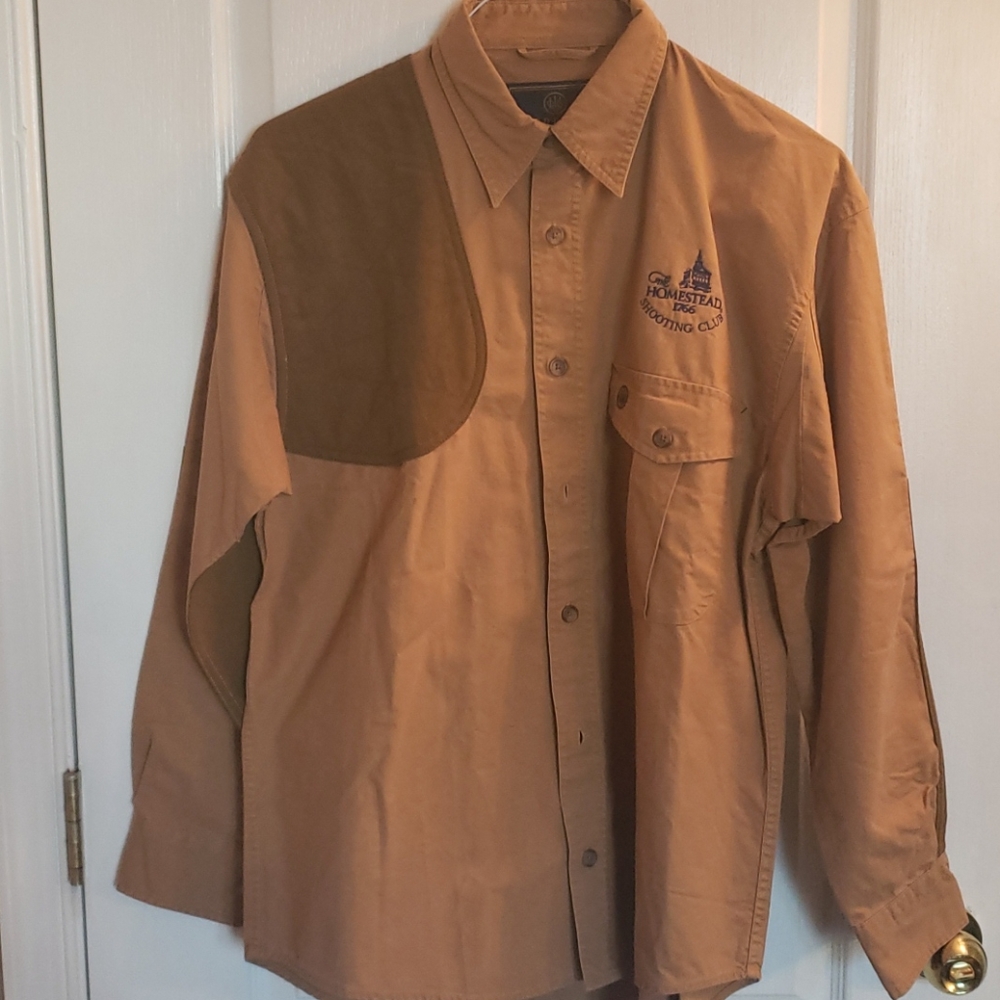 Beretta Shooting Shirt with Homestead Shooting Club Logo